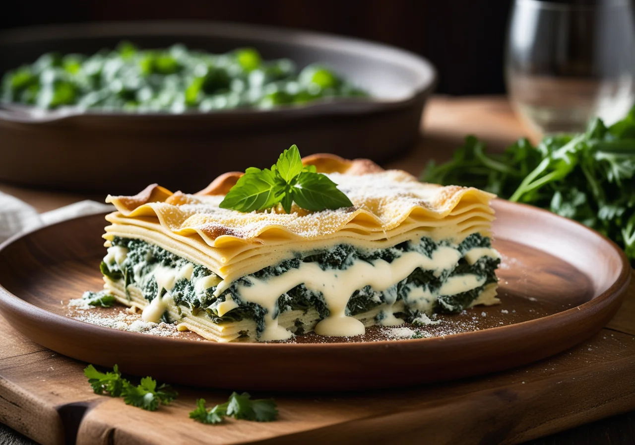 Mangold Ricotta Lasagna