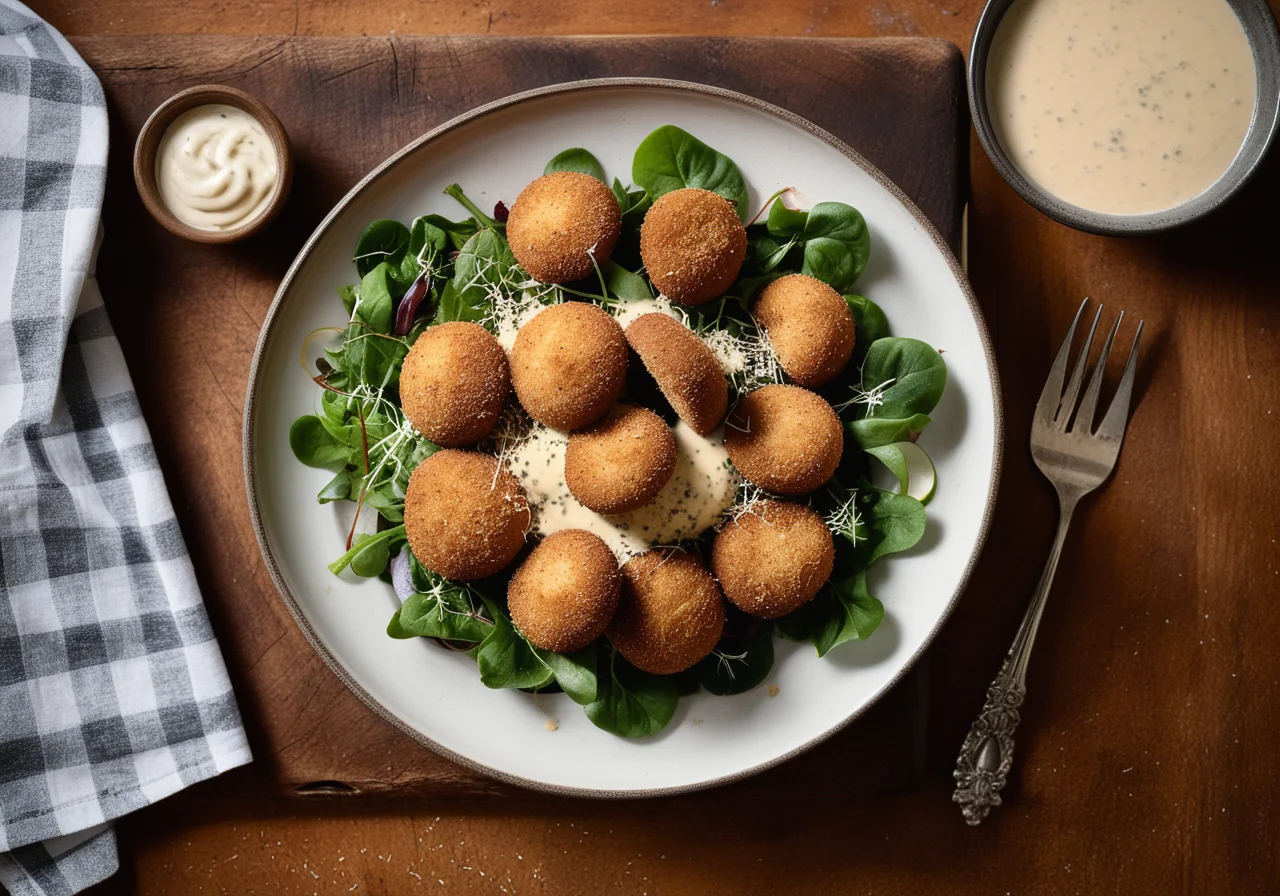 Champignons in Panade