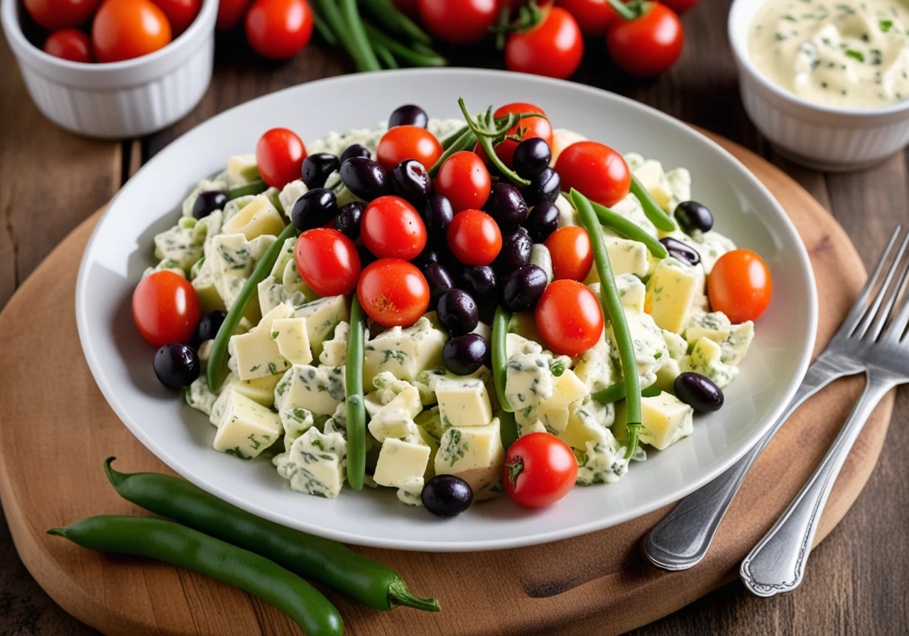 Potato Salad with Green Beans