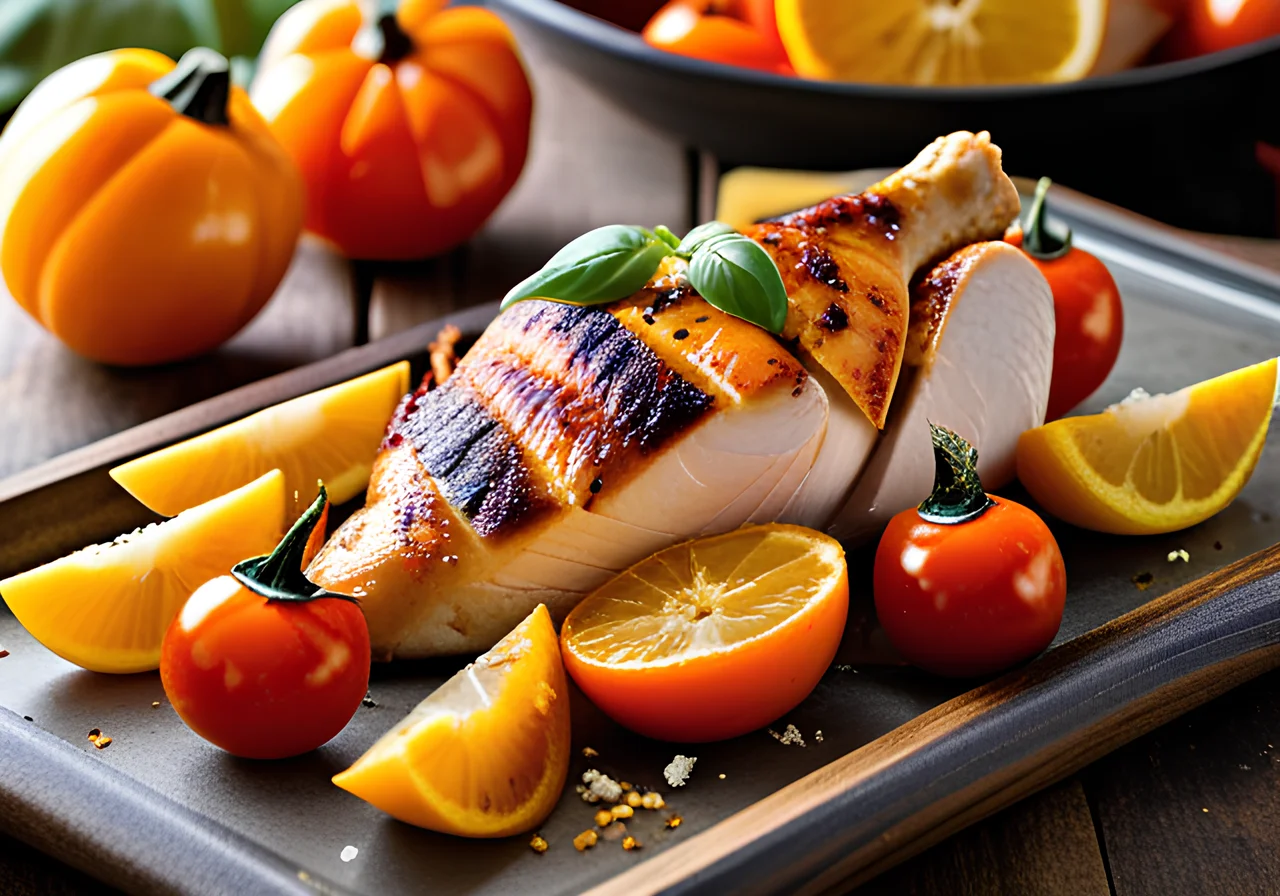 Sheet Pan Chicken and Pumpkin