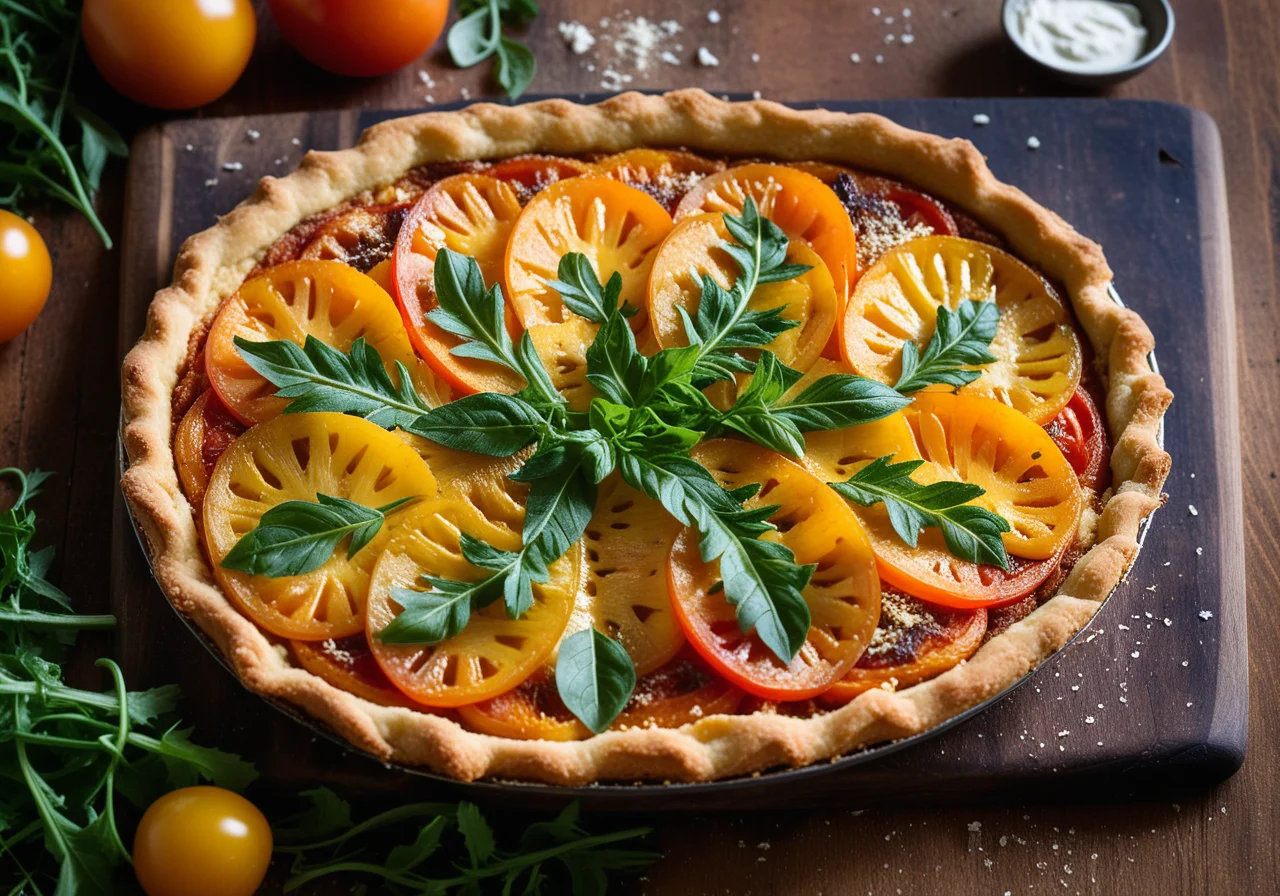 Tomato and Ricotta Tart