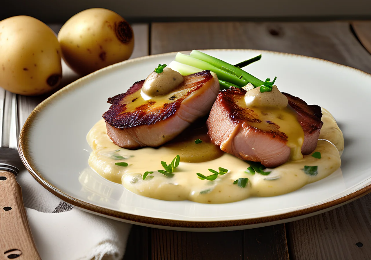 Pork Medallions with Potato Rosti