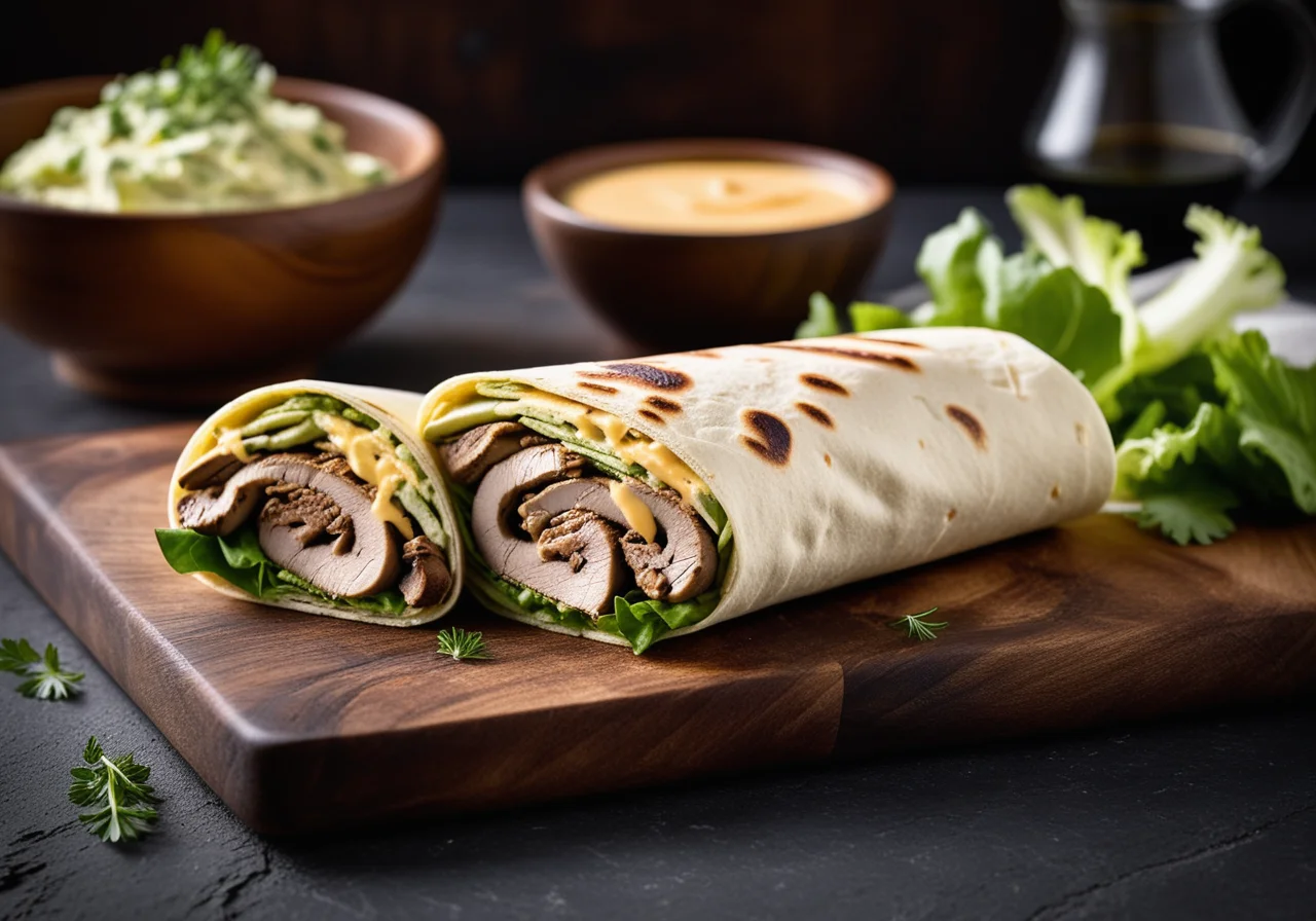 Turkey Mushroom Wrap