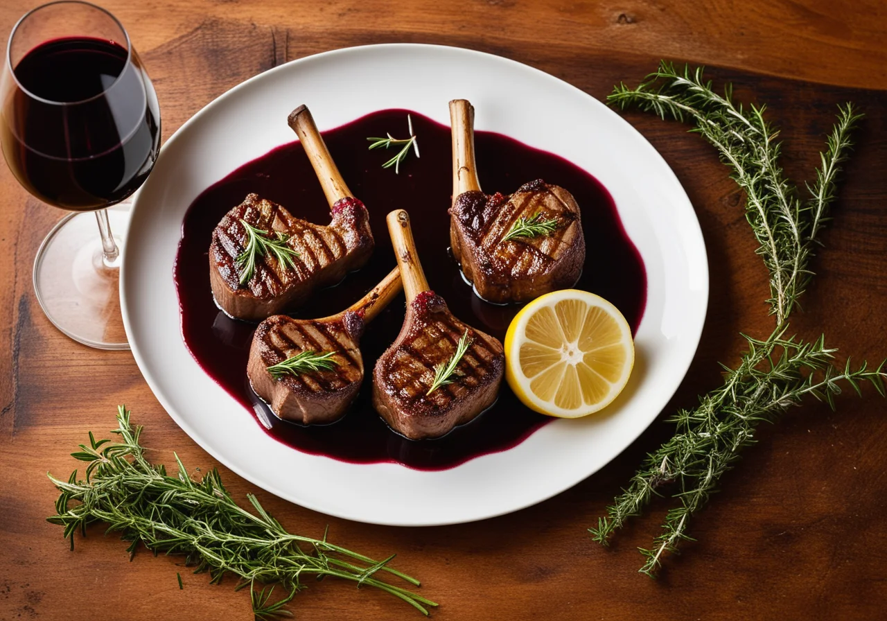 Lammkoteletts mit Thymian