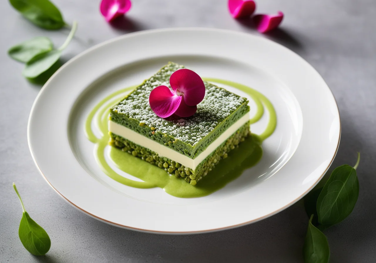 Spinach Pea Terrine