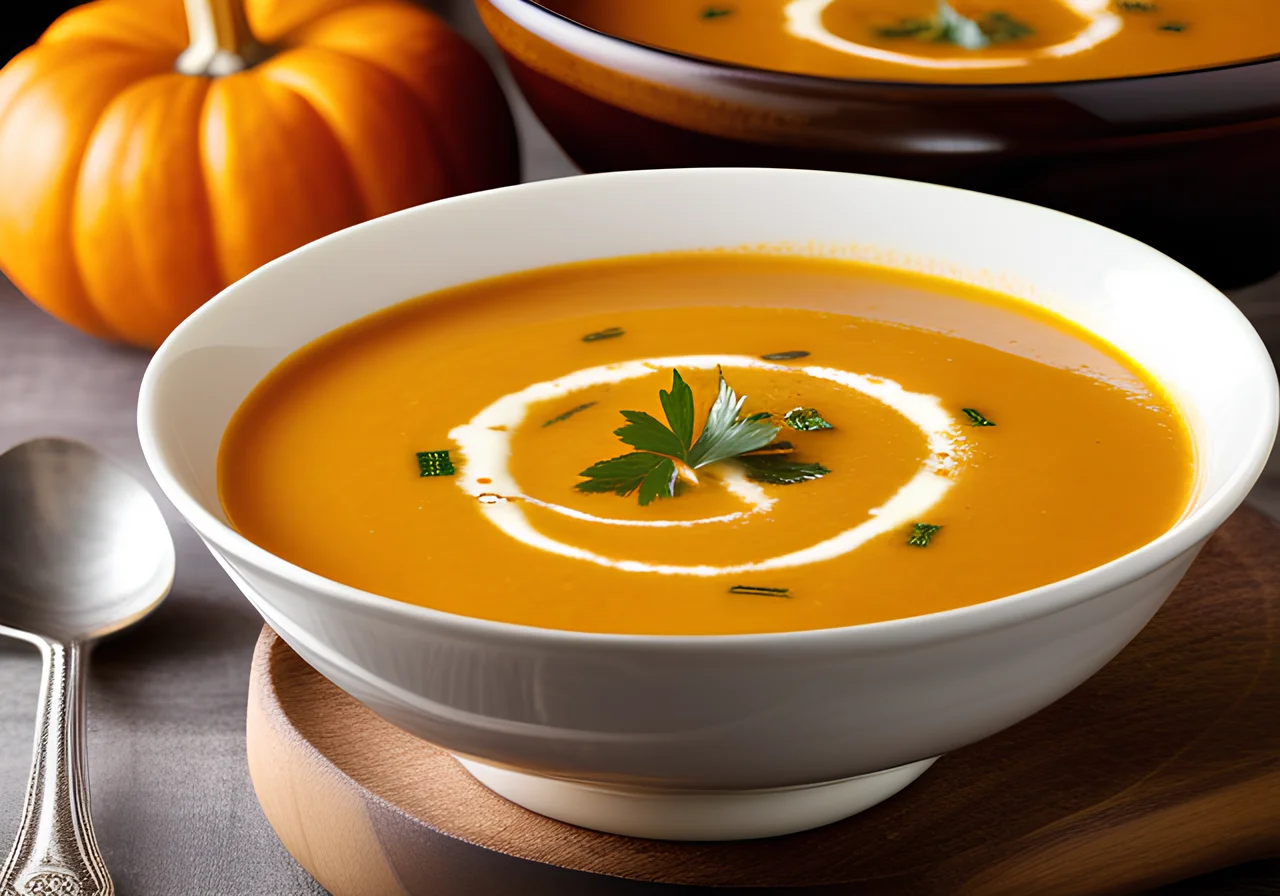 Pumpkin Soup with Hokkaido