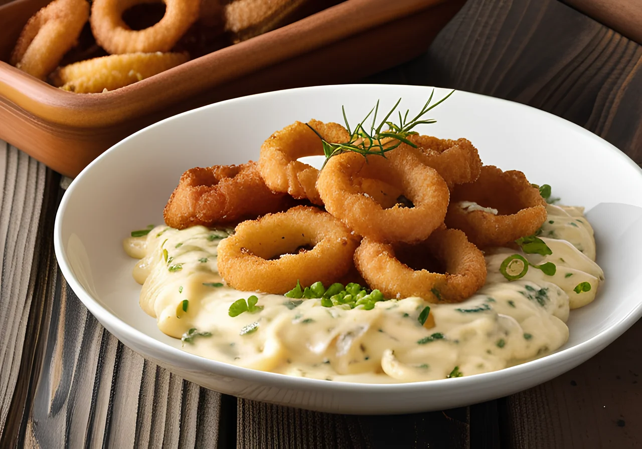 Spätzle Pan with Cheese and Onions