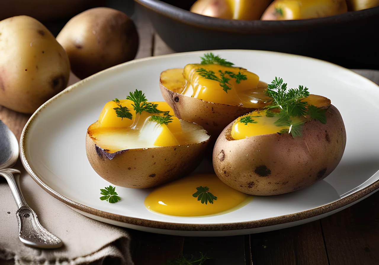 Oven‑Baked Potatoes