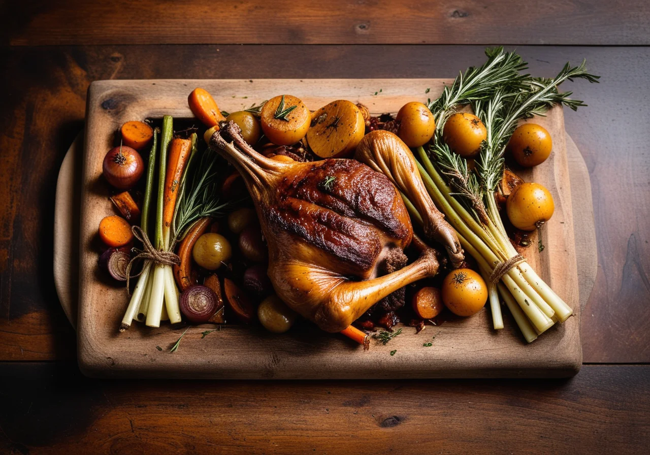Lamb Roast with Roasted Vegetables