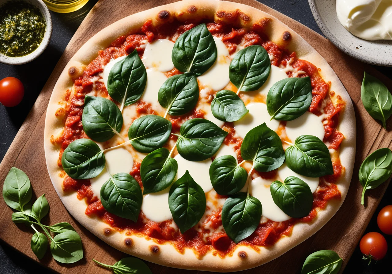 Vegetarian Mini Pizza