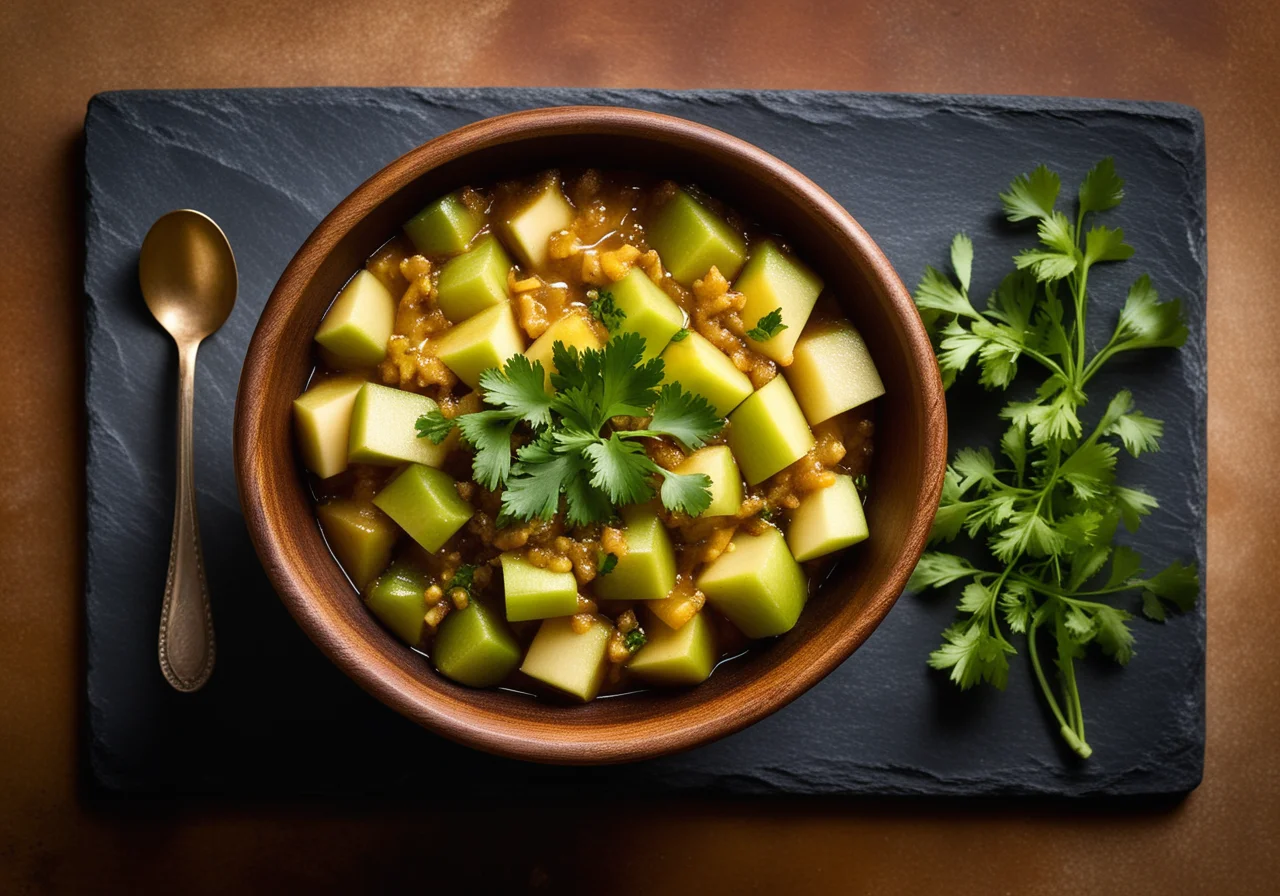 Apple Celery Chutney