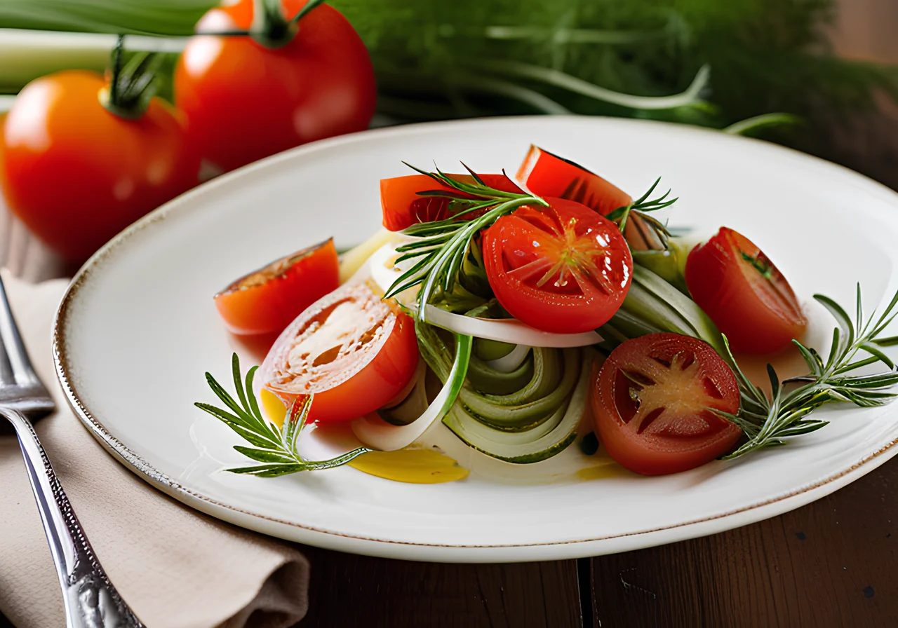 Fennel Salad with Tomatoes