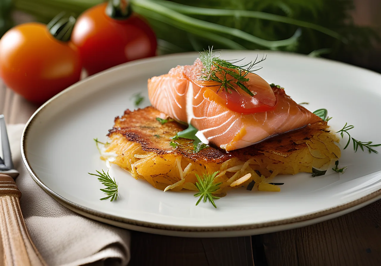 Salmon with Rösti
