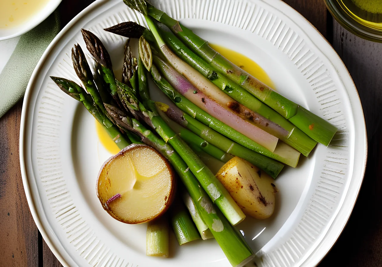 Asparagus and Potato Pan