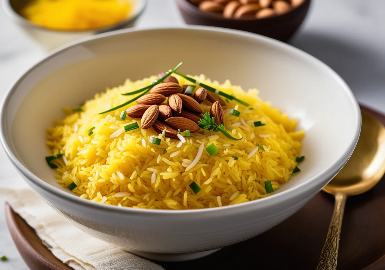 Rice with saffron
