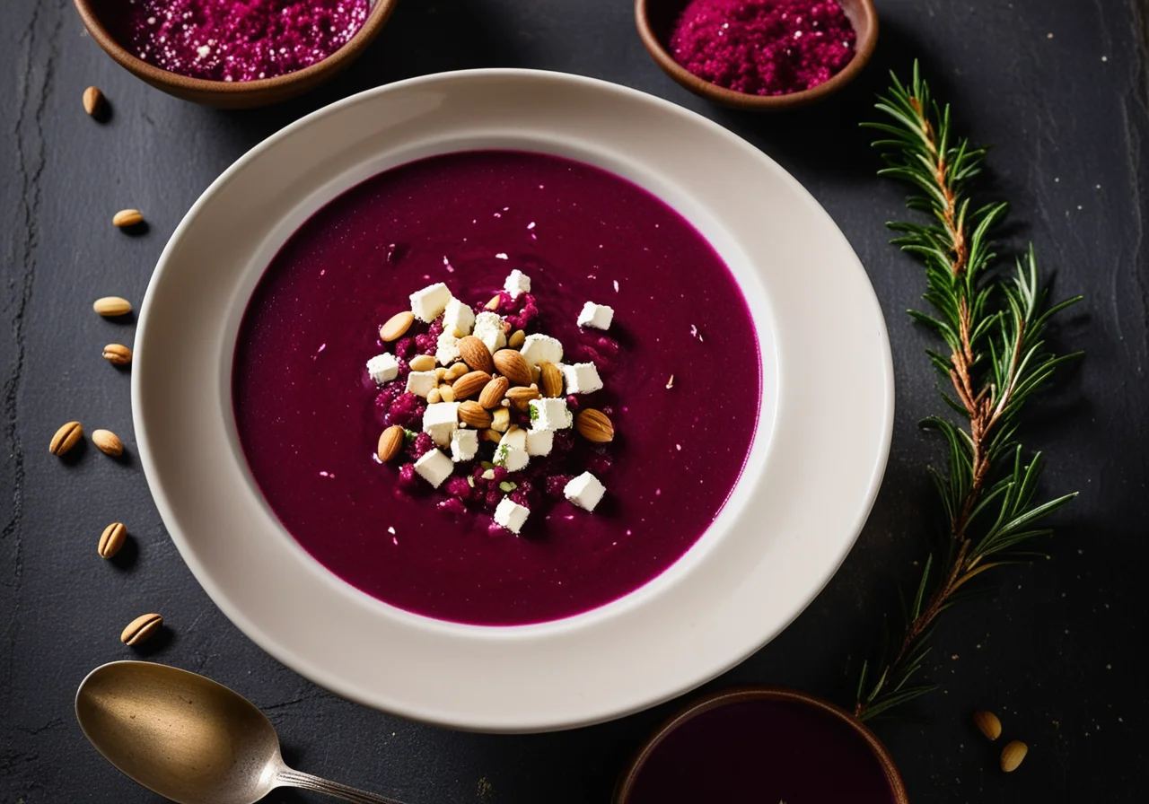 Beetroot Soup with Ginger