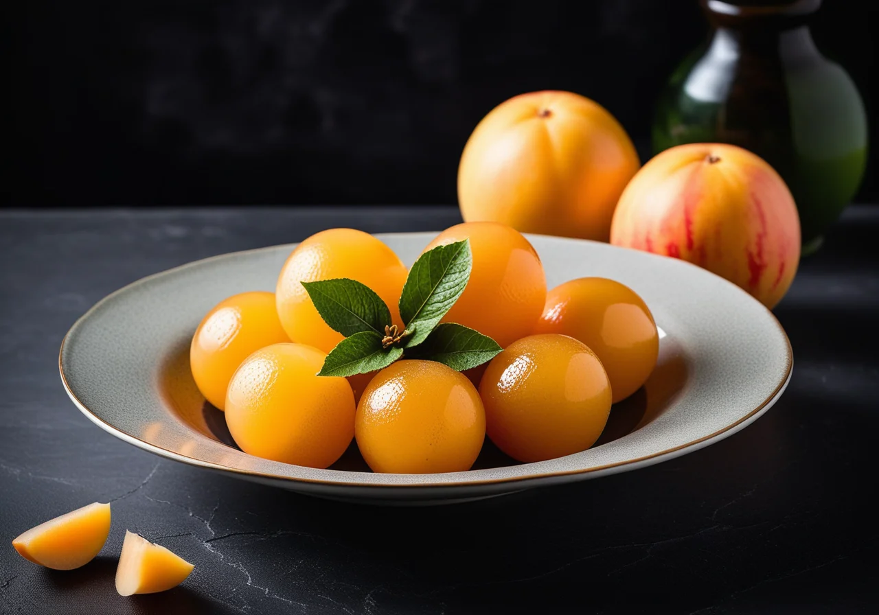 Sweet and Sour Pickled Melon