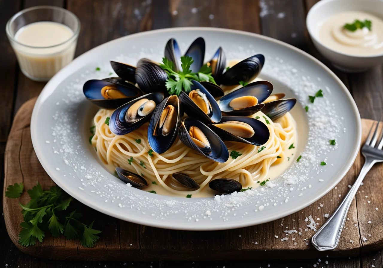 Spaghetti with Mussels