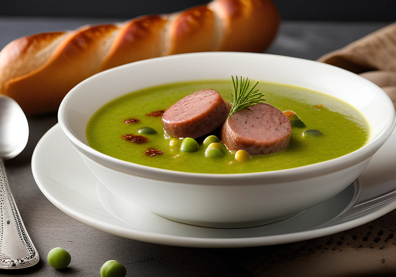 Pea Soup with Sausage