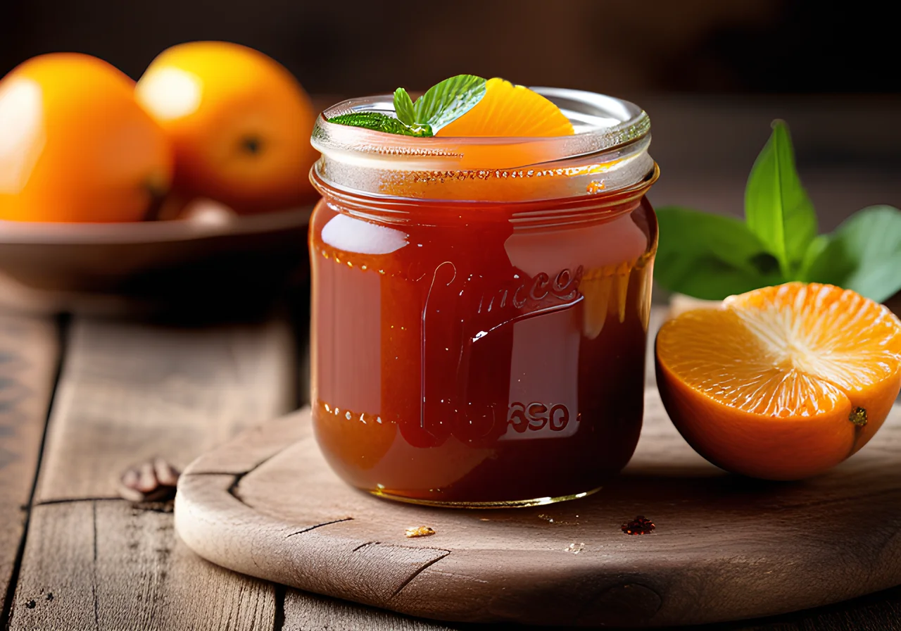 Quince Jam with Orange Juice