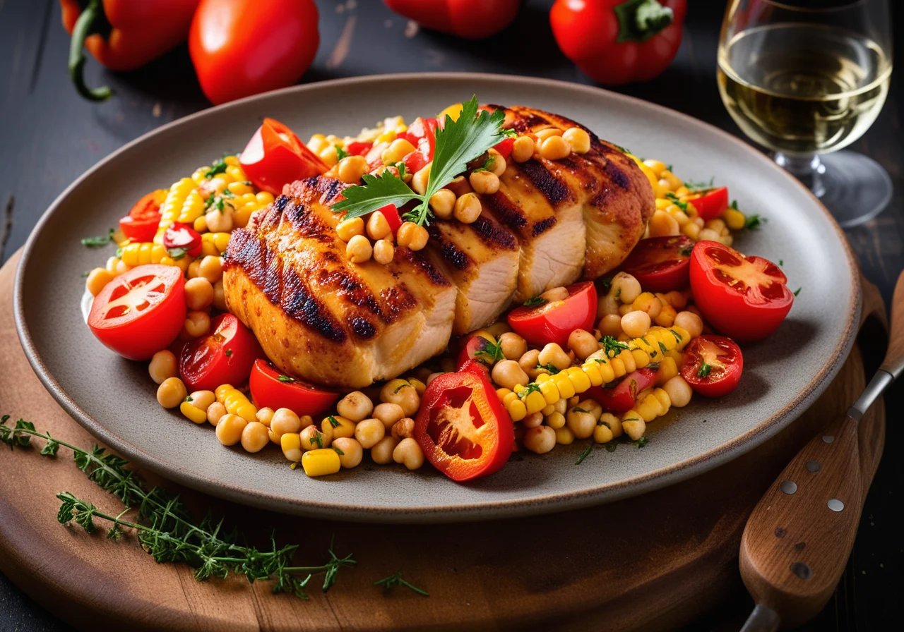 Paprika Corn Chicken