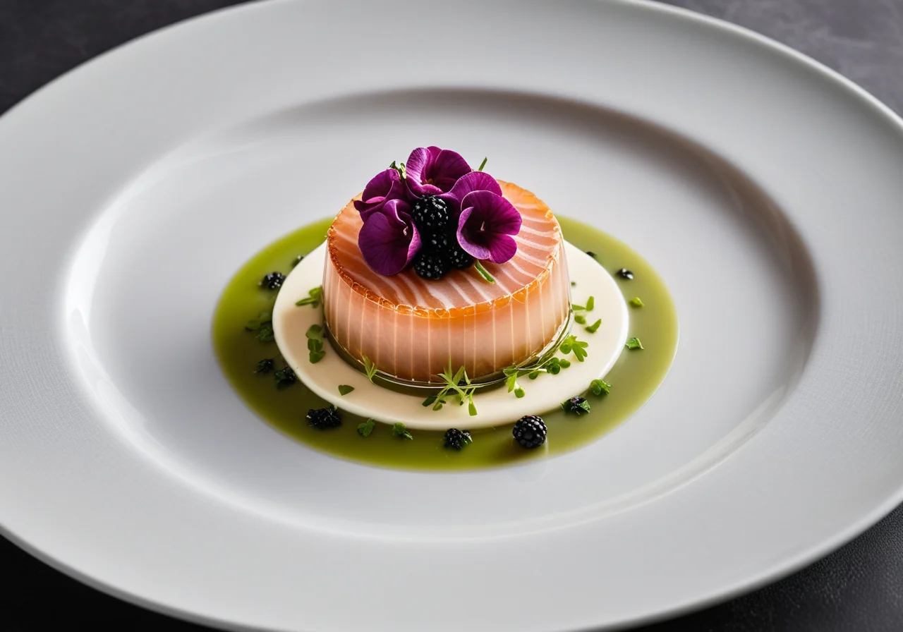 Salmon-Mussel Aspic