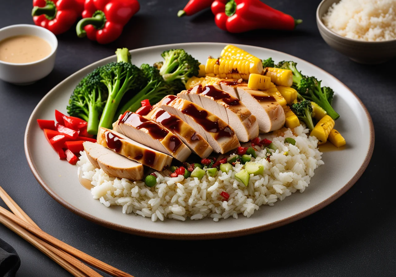 Chicken Vegetable Ragout with Rice