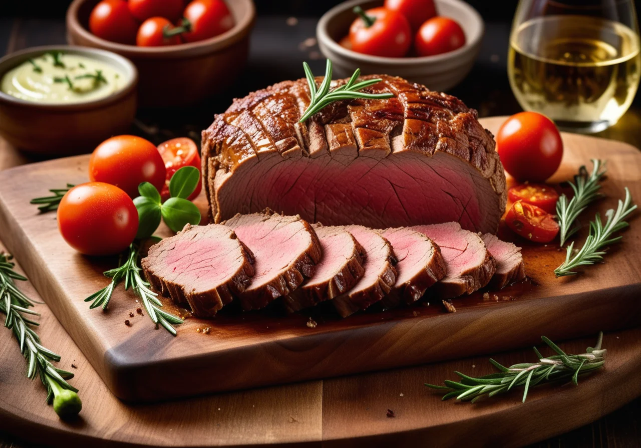 Provencal-Style Veal Shoulder Roast