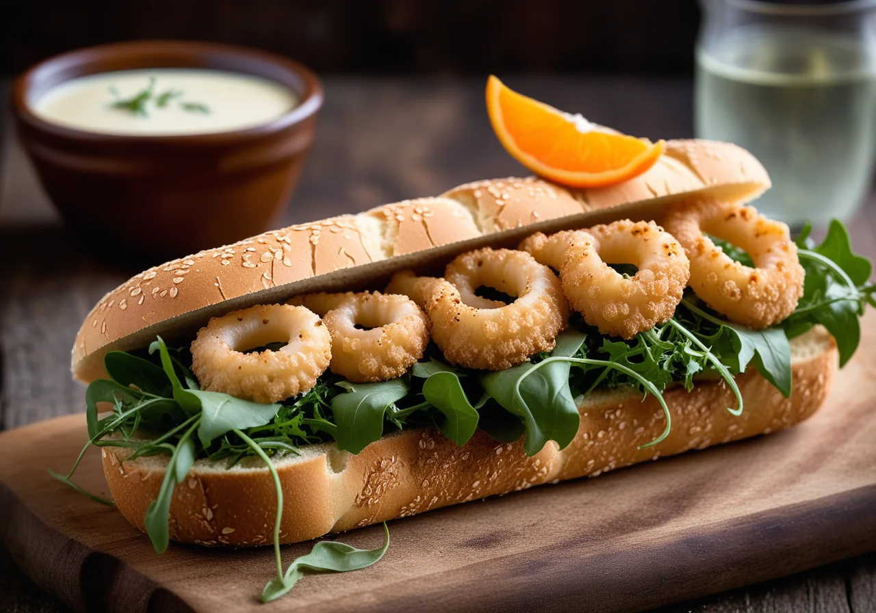 Calamari Sandwiches