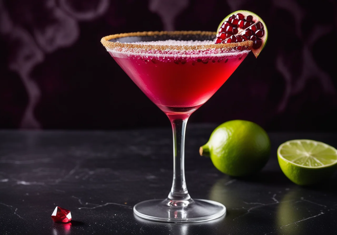 Pomegranate Martinis