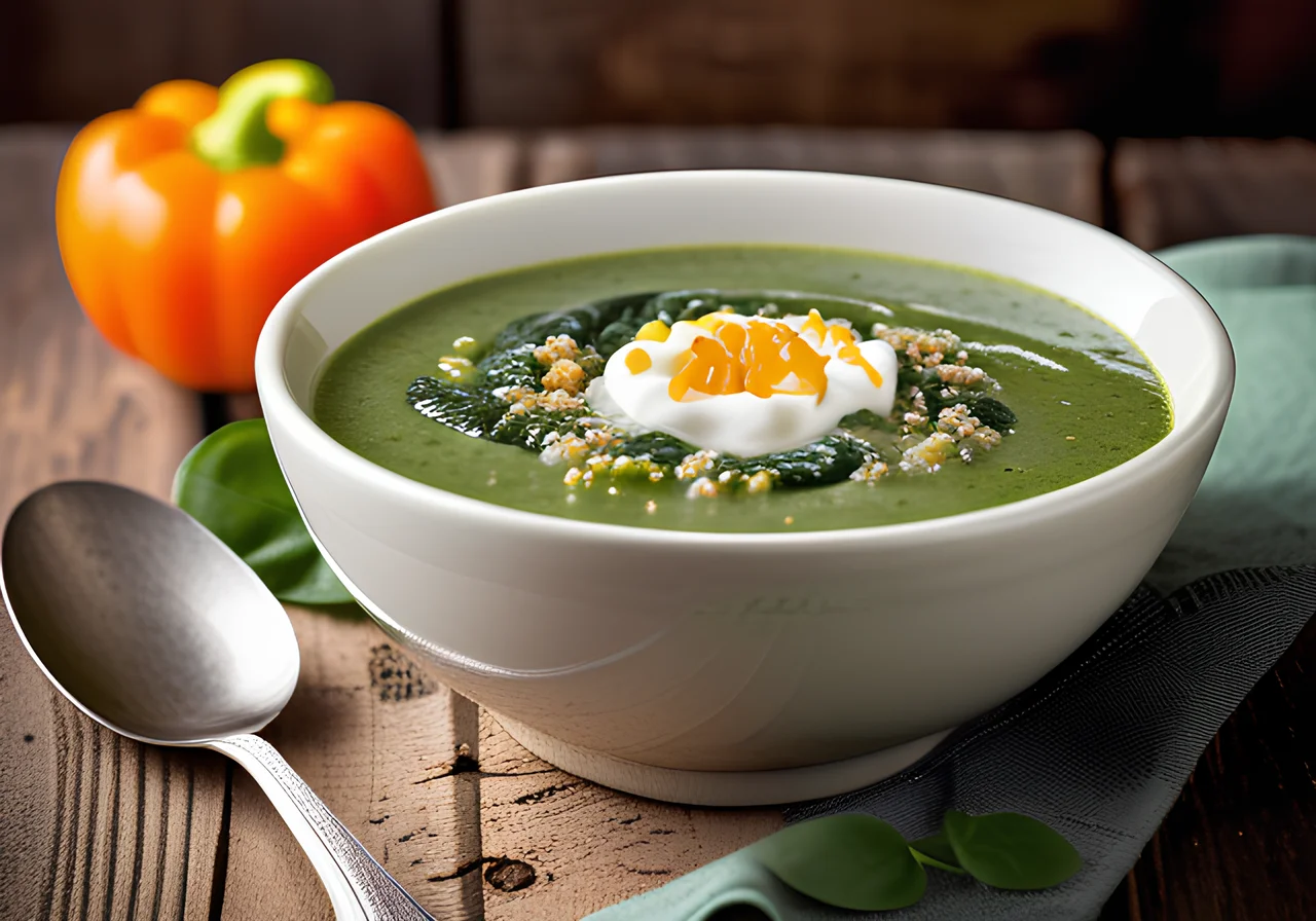 Spinach Quinoa Soup
