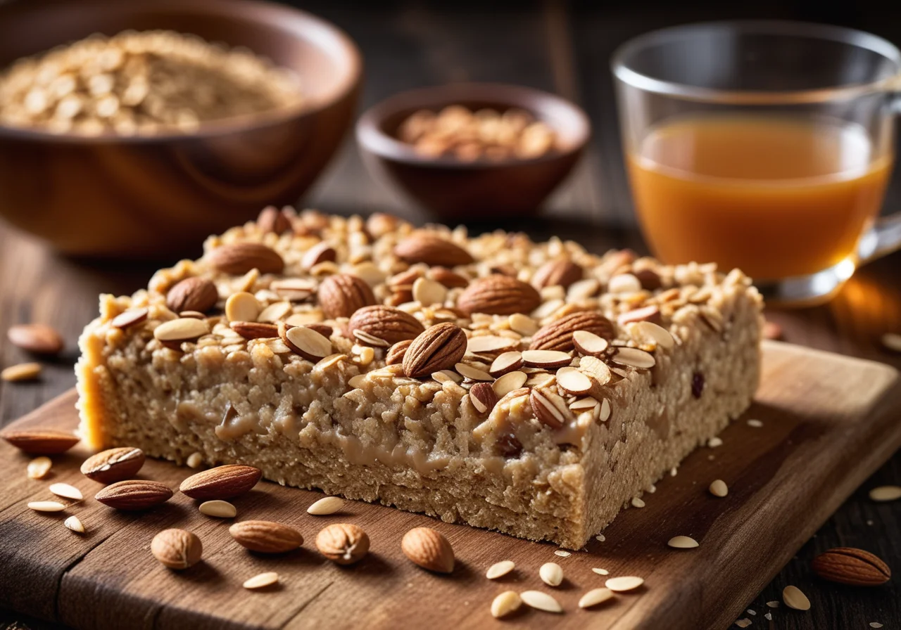 Oatmeal Bars Made with the Thermomix
