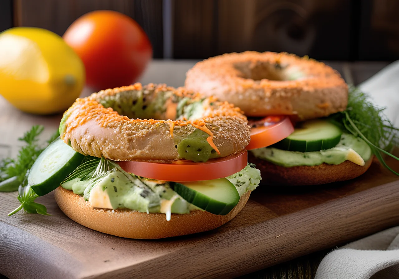 Avocado Bagels