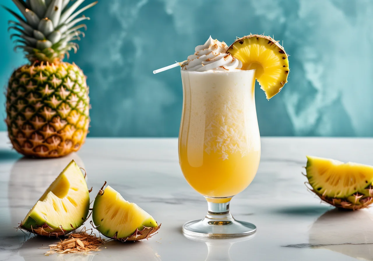 Coconut Pineapple Cocktail
