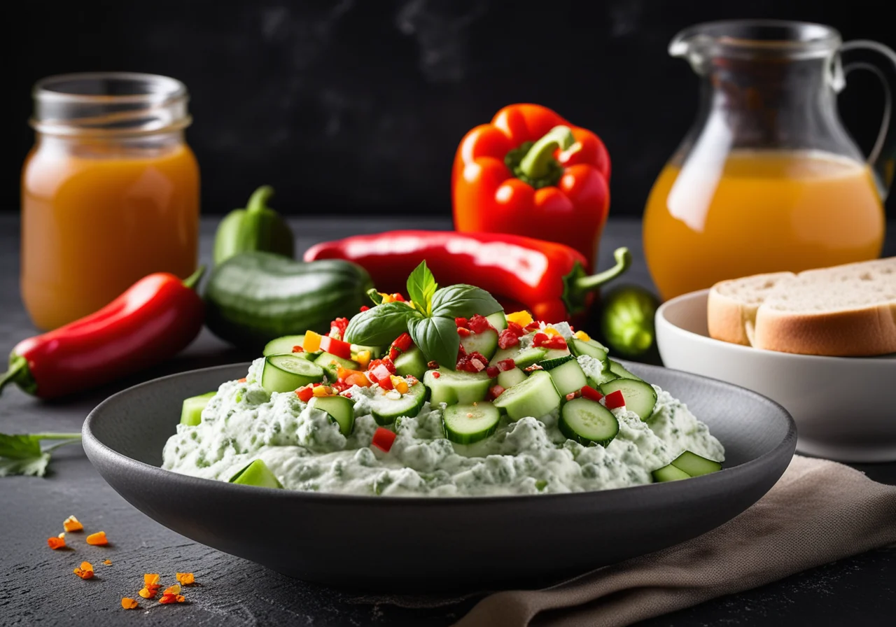 Vegetable Drink and Whole Wheat Bread Rolls