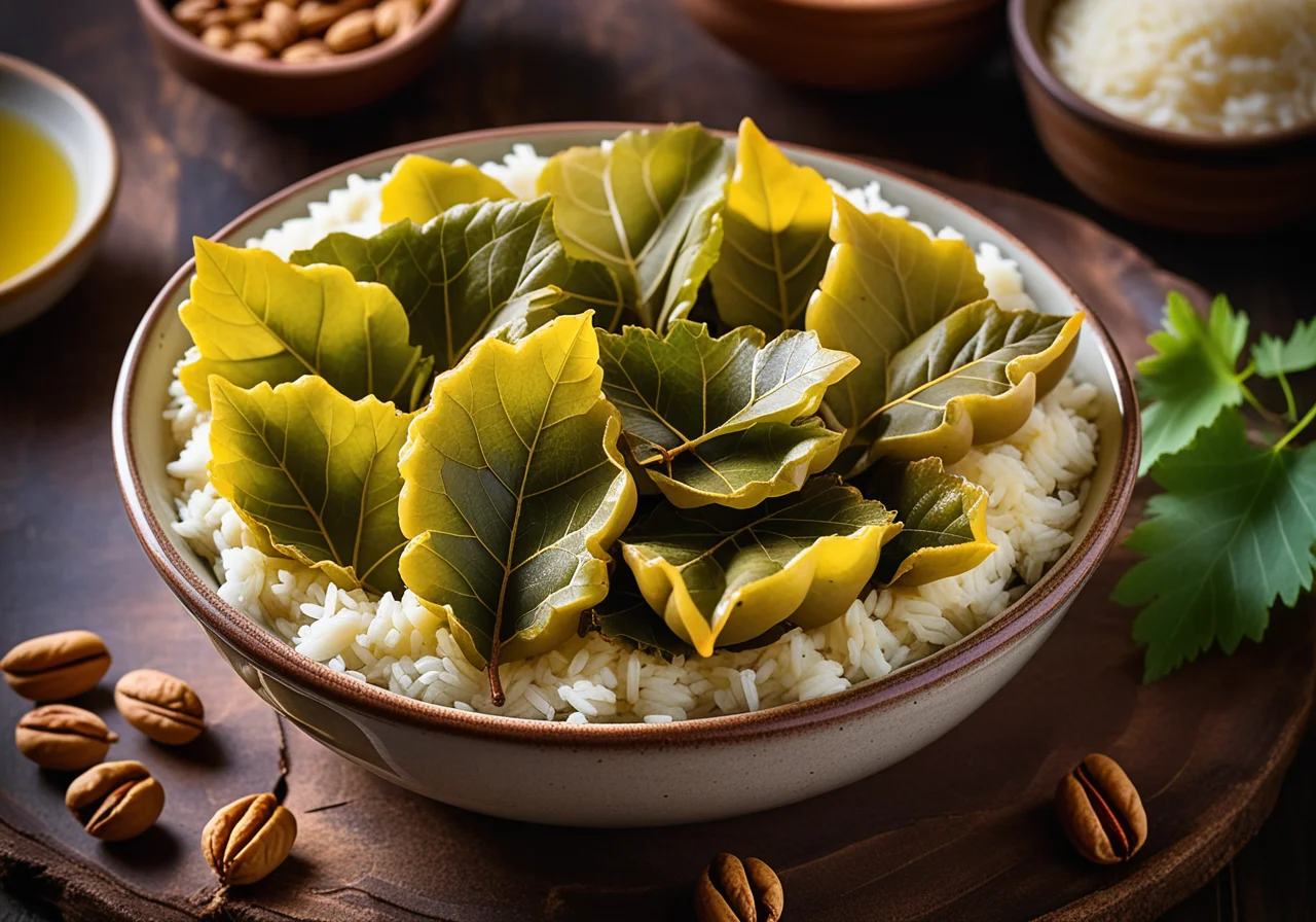 Stuffed Grape Leaves