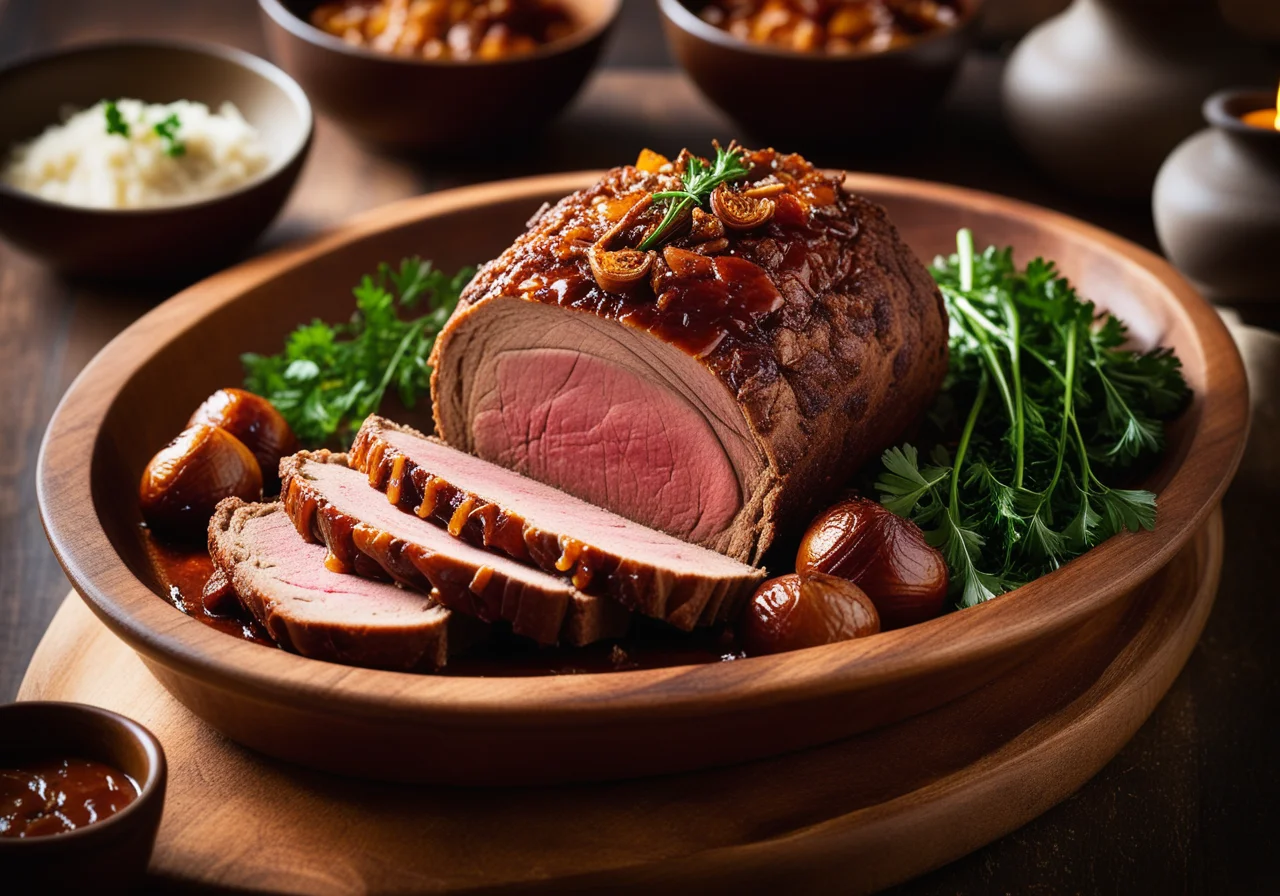 Pork Roast with Chestnuts