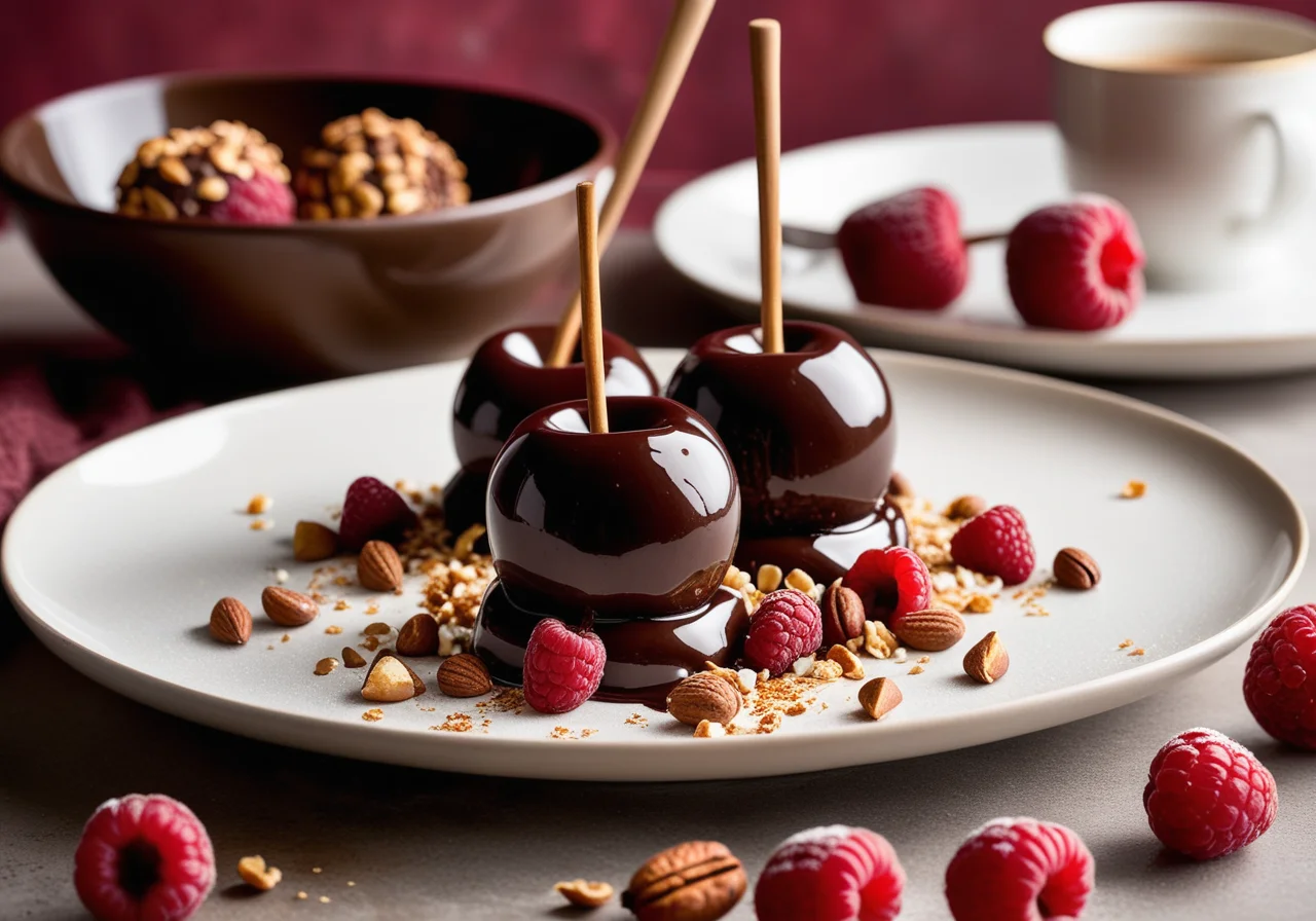 Chocolate Caramel Apples