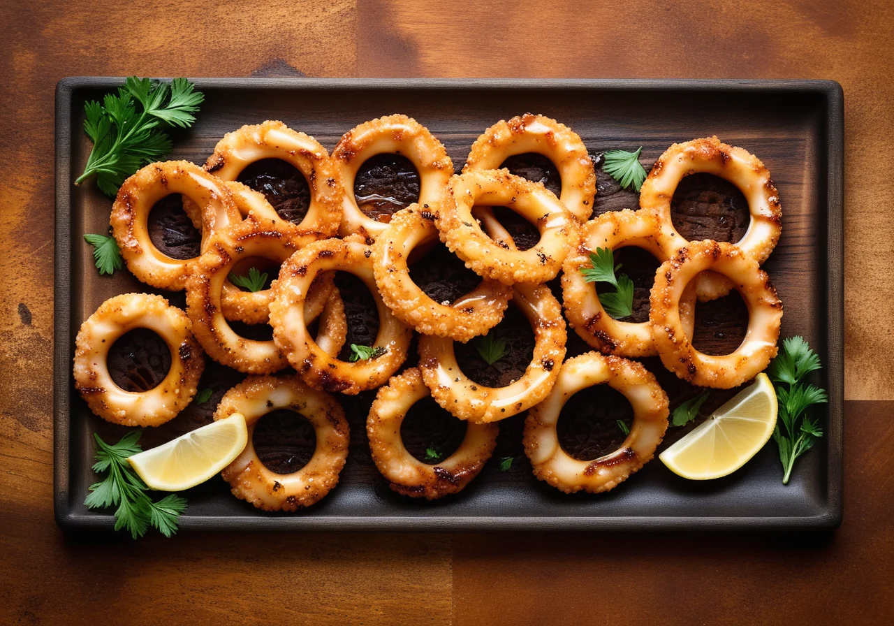 Grilled Squid with Smoked Paprika