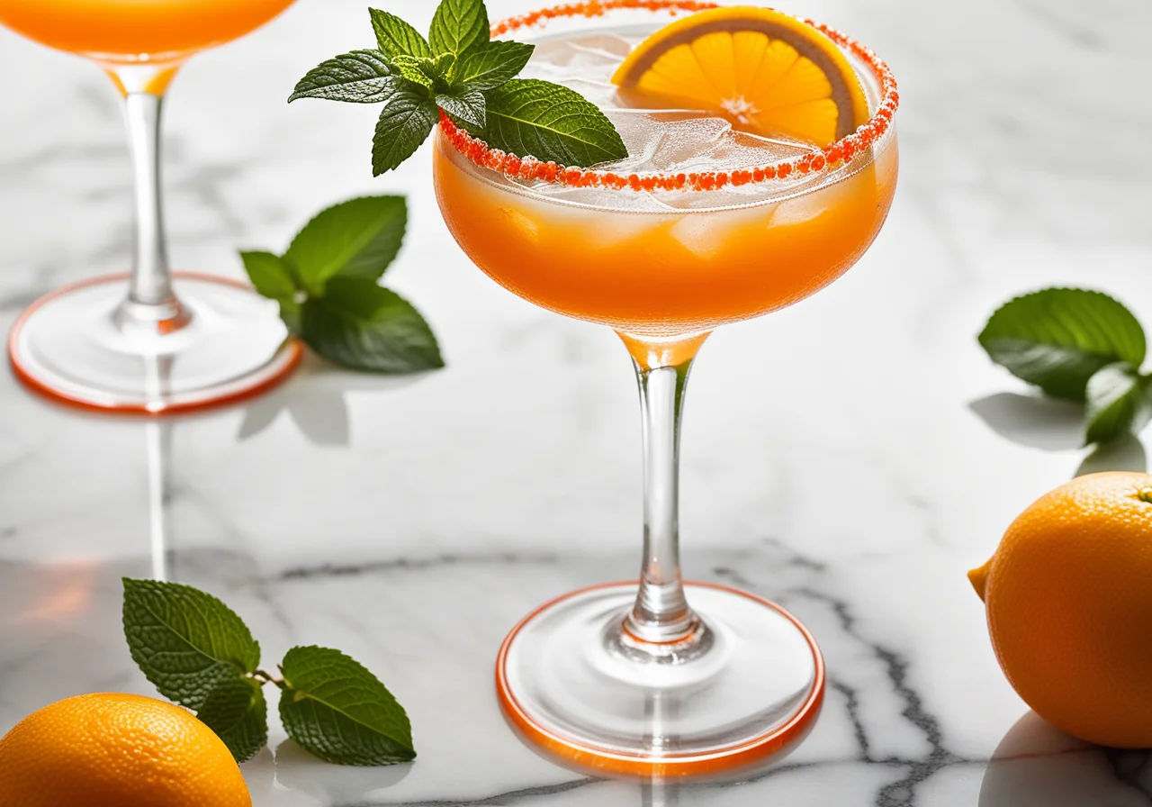 Sherry Orange Cocktail