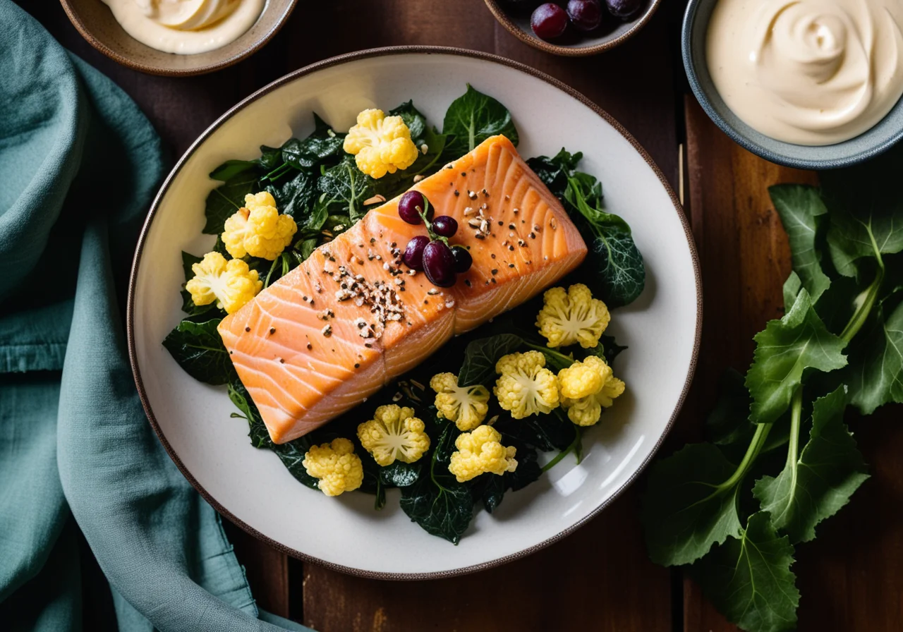 Salmon with Vegetables