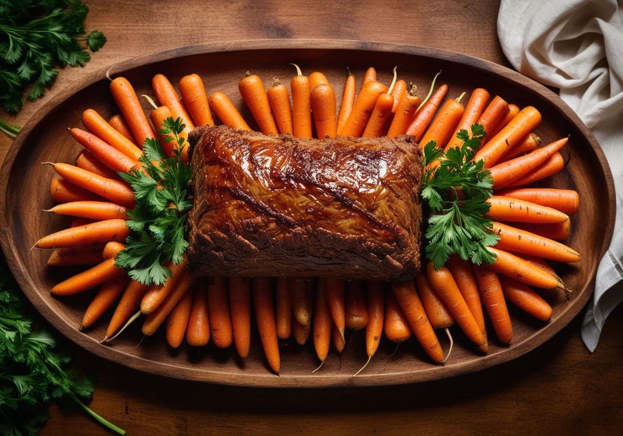 Lamb Roast with Filling