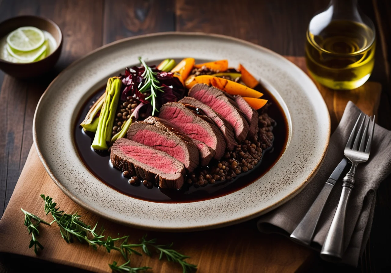 Beef Fillet in Balsamic Sauce