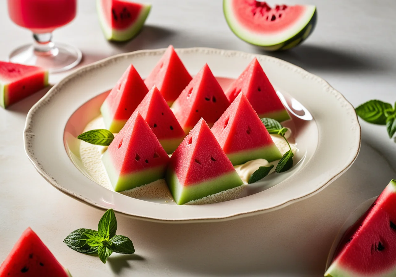 Ricotta Cream with Melon