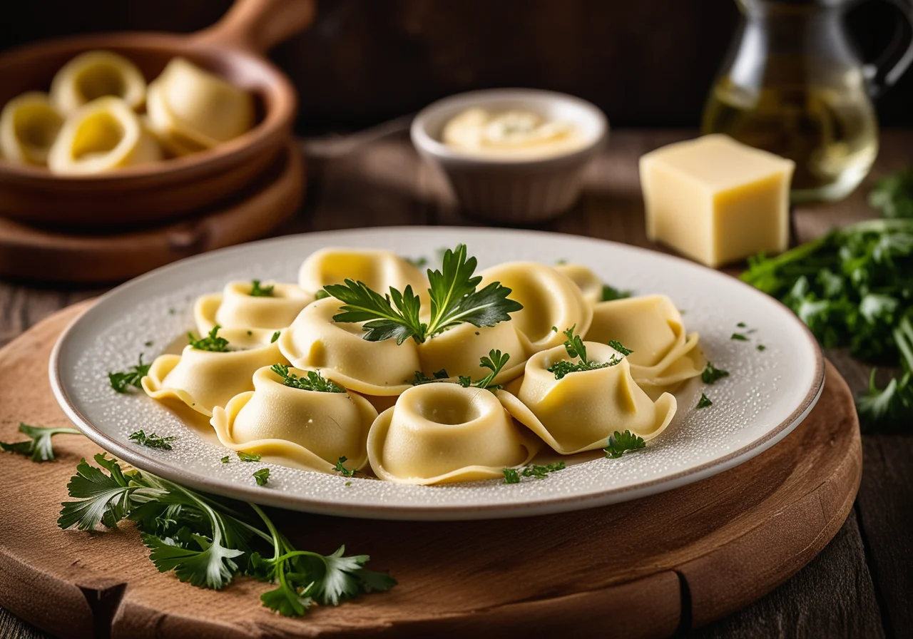 Chicory Roquefort Tortellini