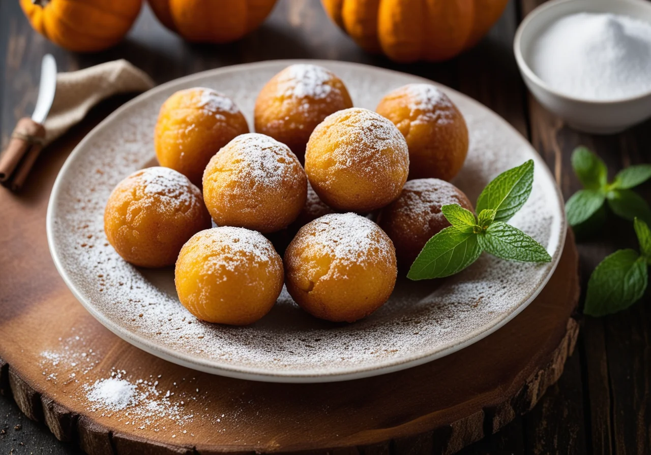 Fried Pumpkin Balls