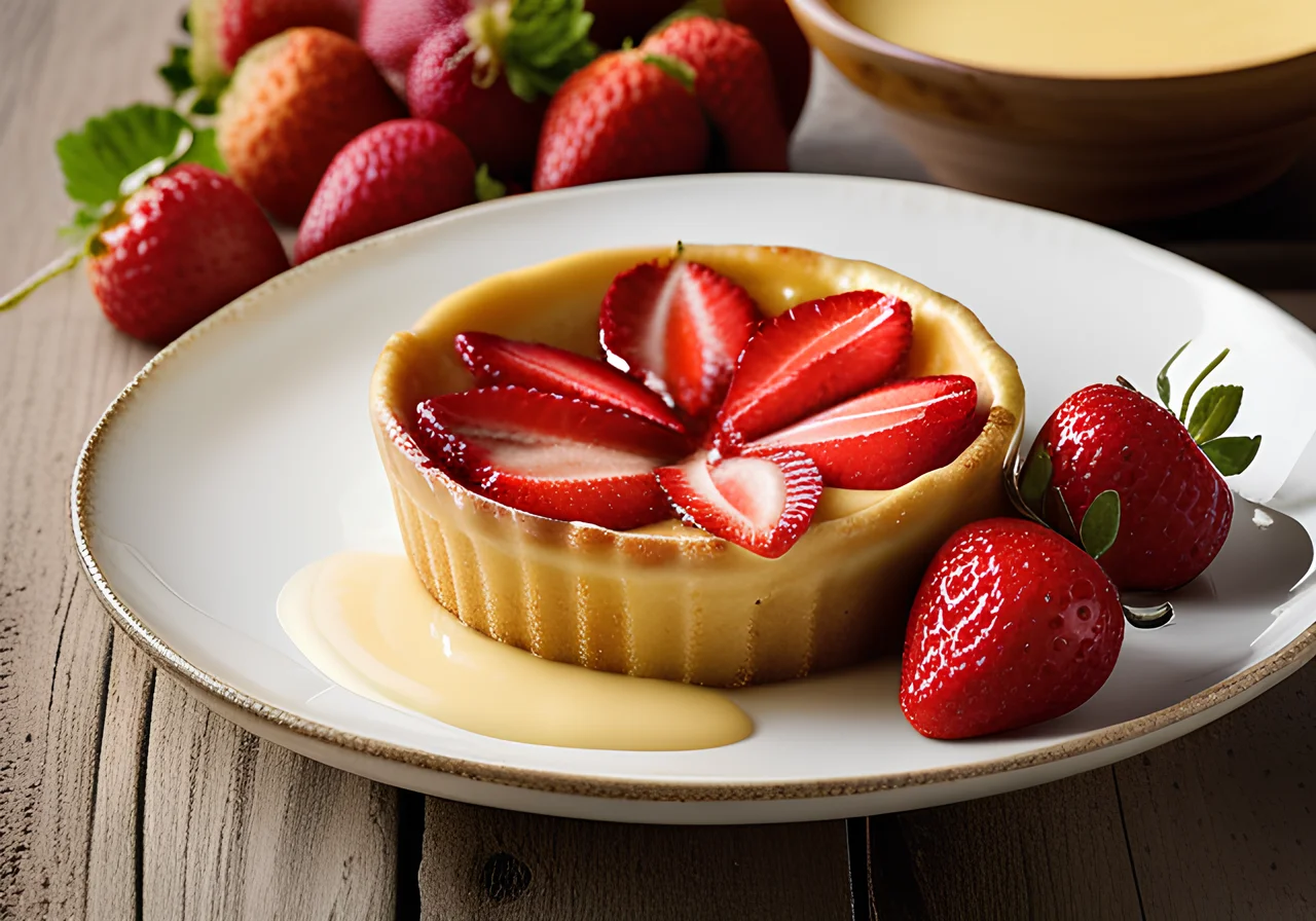 Strawberry Clafoutis