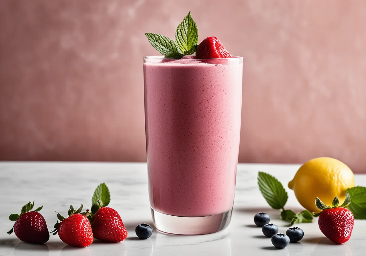 Berry Soy Milkshake