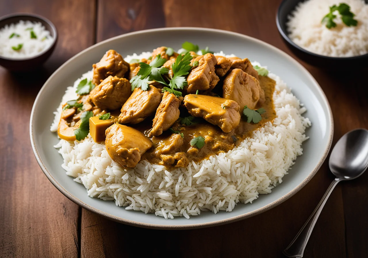 Chicken Curry with Rice
