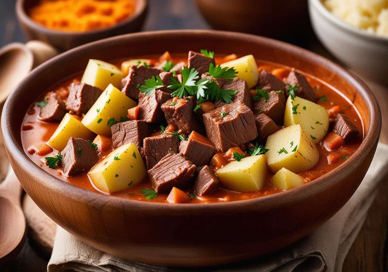 Beef Goulash with Potatoes